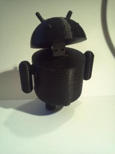 Android USB Stick 3D Printer Model