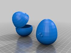 Travel Egg Cup Holder Protector 3D Printer Model