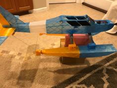 RC Airplane Floats For QTrainer 3D Printer Model