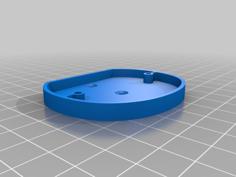 SlimeVR Chest Tracker Mount 3D Printer Model