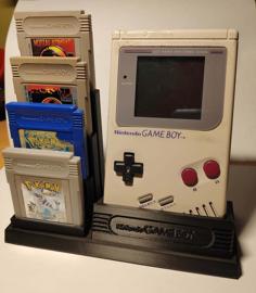 Game Boy Classic/DMG Display Stand 3D Printer Model