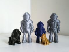 Astro Family 3D Printer Model