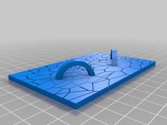 MOTU Eternia Stand 3D Printer Model