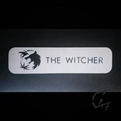 The Witcher Bookmark 3D Printer Model