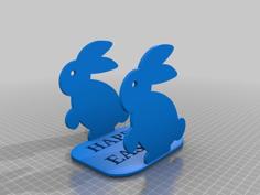 Easter Napkin Holder 3D Printer Model