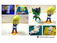 Dragon Ball-Android 18 Chibi & 18 Bottom 3D Printer Model