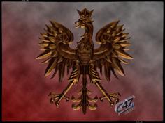 Erne (‘Eagle’) – Polish Emblem 3D Printer Model