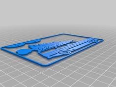 Holiday Kit Card Station Wagon (NLCV) 3D Printer Model