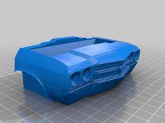 Chevelle SS Business Card Holder 3D Printer Model