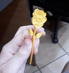 Mother’s Day Rose Brooch 3D Printer Model