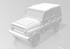 1/285 UAZ 469 3D Printer Model