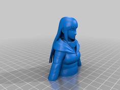 Hinata’s Bust 3D Printer Model