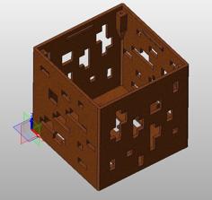 Minecraft Ore Light (inside Chassis) 3D Printer Model