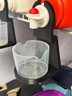 Improved Laundry Detergent Drip Tray, Re-enforced With Tray Lip 3D Printer Model