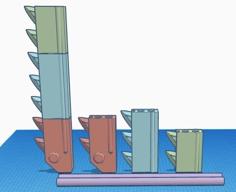 Modified Parts For Z18 Warhammer 40k Chainsword 3D Printer Model