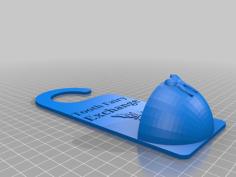 Tooth-fairy Door Hanger 3D Printer Model