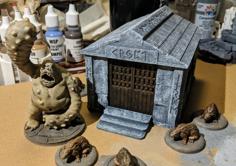 Fantasy Wargame Terrain – Runic Crypt 3D Printer Model