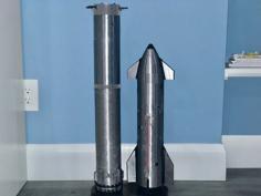 SpaceX Starship S20/B4 3D Printer Model