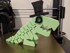 Sir Flexington Rexington – Separate Hat Model 3D Printer Model