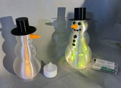 Snowman Vasemode 3D Printer Model