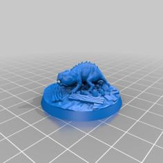 FWW Mutant Mole Rat 40mm Version 3D Printer Model