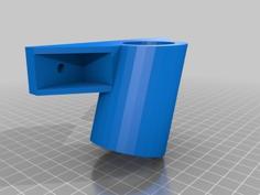 Canoe Fishing Rod Holder 3D Printer Model