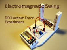 Electromagnetic Swing – DIY Lorentz Force Experiment 3D Printer Model