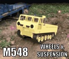 M548 (Wheels & Suspension) 3D Printer Model