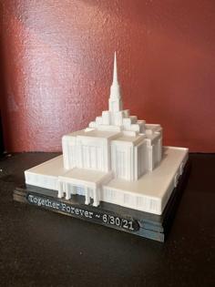 Ogden Utah Temple 3D Printer Model