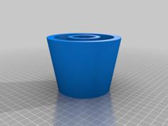 Plant Pot For Large Brick Flower 3D Printer Model