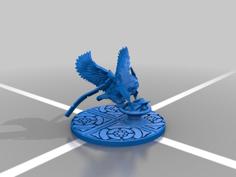 Judge’s Familiar From MTG 3D Printer Model