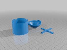 Vacuum Turbine Engine 3D Printer Model