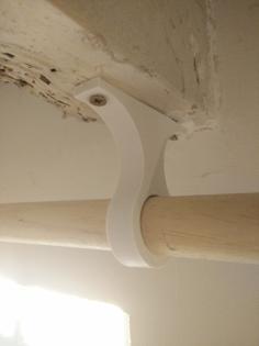 Curtain Rod Bracket 3D Printer Model