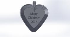 Heart Ornament 3D Printer Model