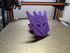 Decepticons 1.25″ Trailer Hitch Cover With Tabs 3D Printer Model