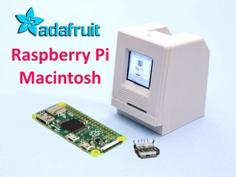 RaspberryPi Mac M0 By Adafruit 3D Printer Model