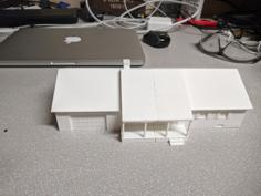 1:87 Scale House For Scale Train 3D Printer Model