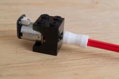 Microduino DC Motor Shaft To Lego Adapter 3D Printer Model