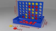 Connect 4 Game 3D Printer Model