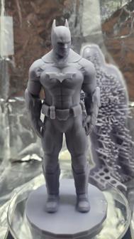 Batman Statue With Chest Logo 3D Printer Model