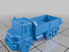 Dump Truck 1 (z-scale) 3D Printer Model