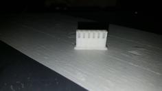 JST VH Connector 6 Pin Anet A8 Heatedbed 3D Printer Model