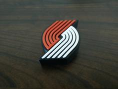 Portland Trail Blazers Poker Card Capper 3D Printer Model