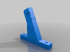 MP5 Vertical Wall Mount 3D Printer Model