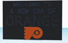 Flyers Logo A NEW ERA OF ORANGE 3D Printer Model