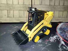 Mini RC Skidsteer Loader 3D Printer Model