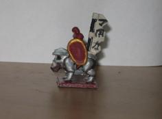 Gnome Cavalier On A Battle Boar 3D Printer Model