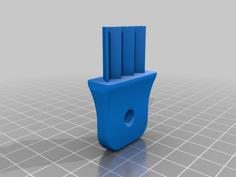 Paper Towel Dispenser Key (waffle Type) 3D Printer Model