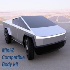 RC Cybertruck (body Kit + Chassis) 3D Printer Model