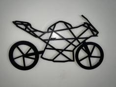 Kawasaki Ninja 400 Wall Art 3D Printer Model